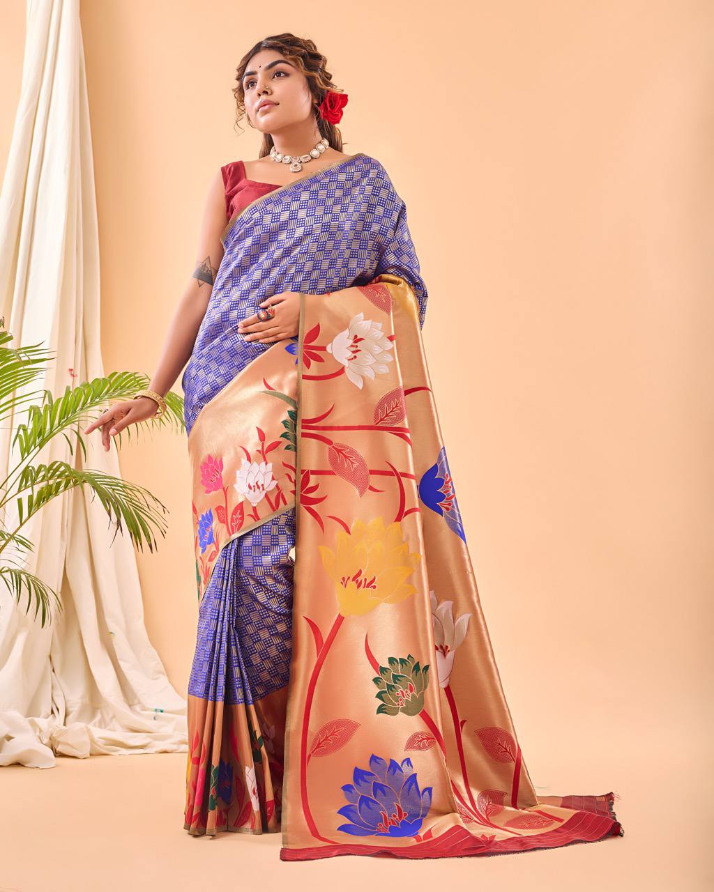 PURE PAITHANI SILK SAREE