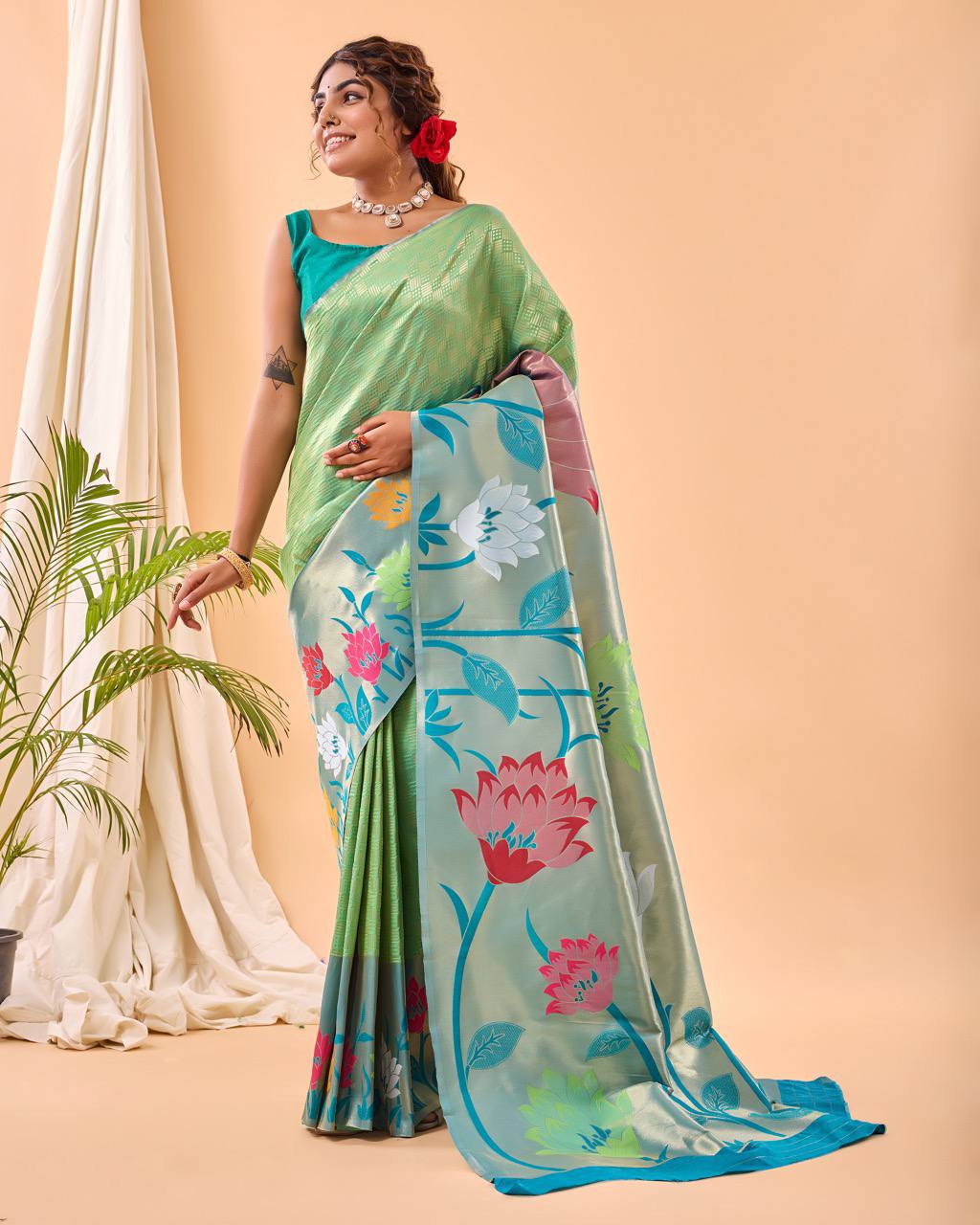 PURE PAITHANI SILK SAREE