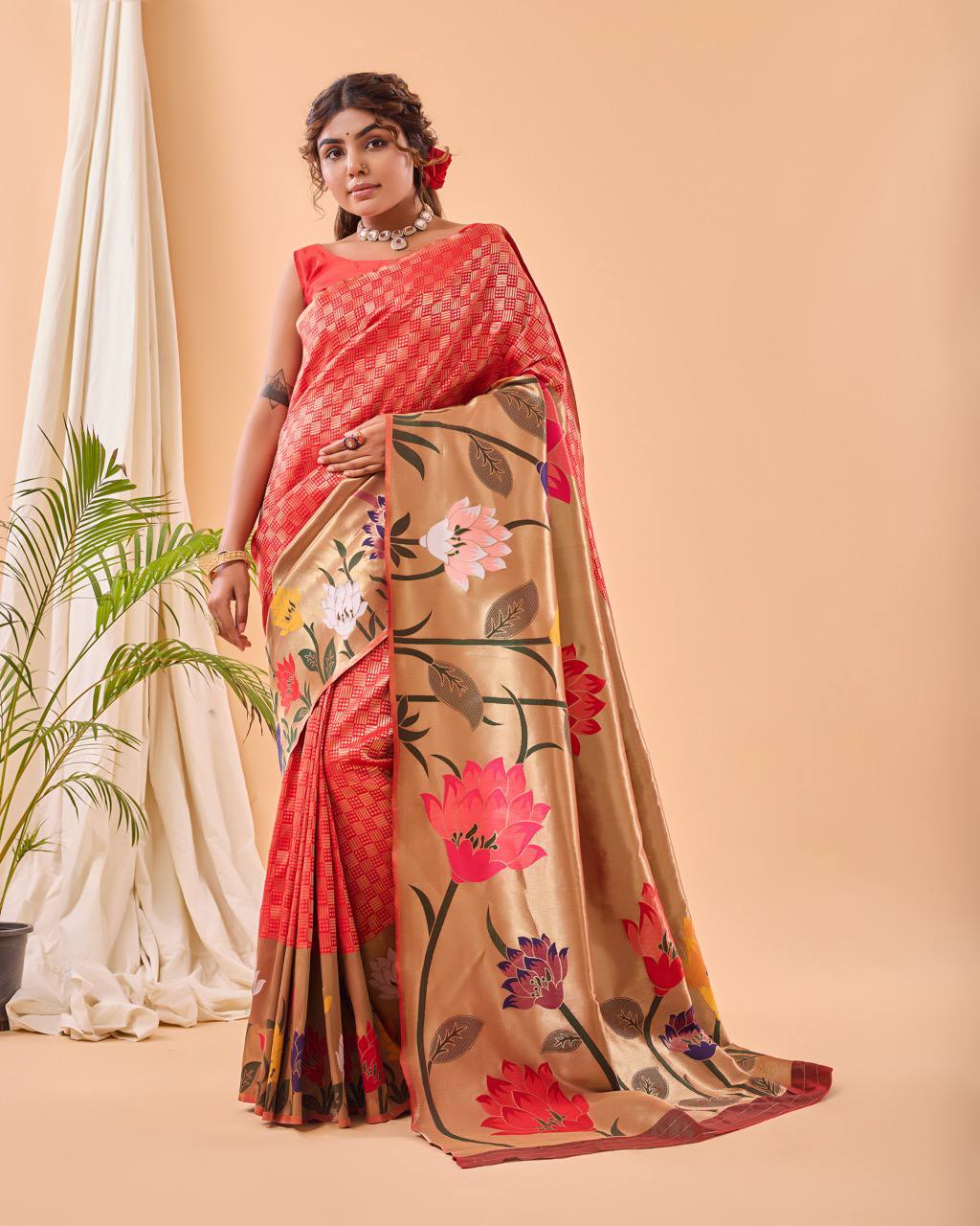 PURE PAITHANI SILK SAREE