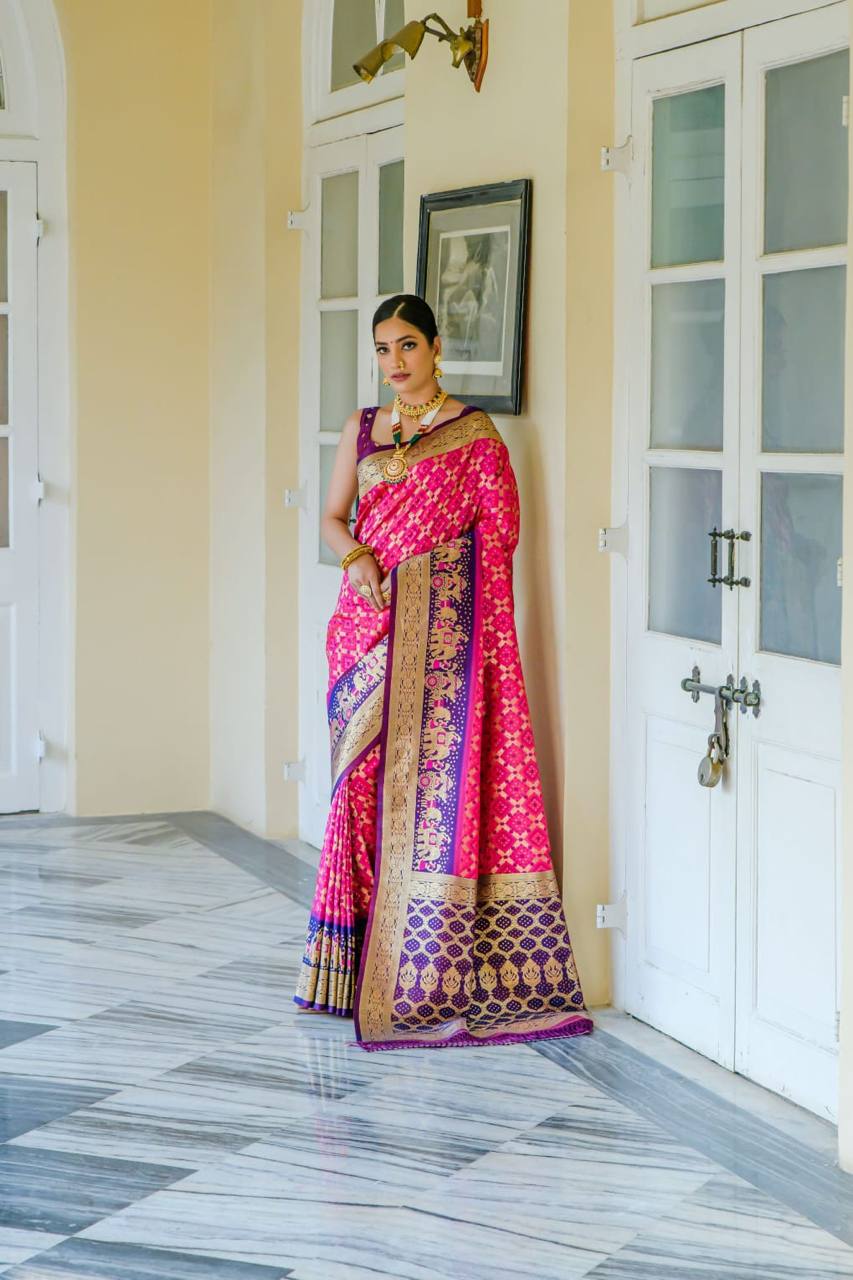 Soft Banarasi Silk Saree