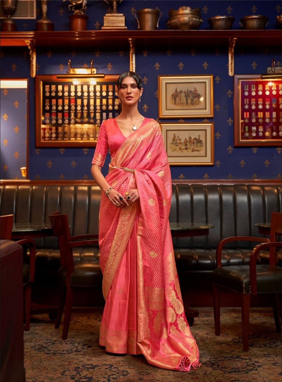 Pure Satin Weaving Silk Sarees