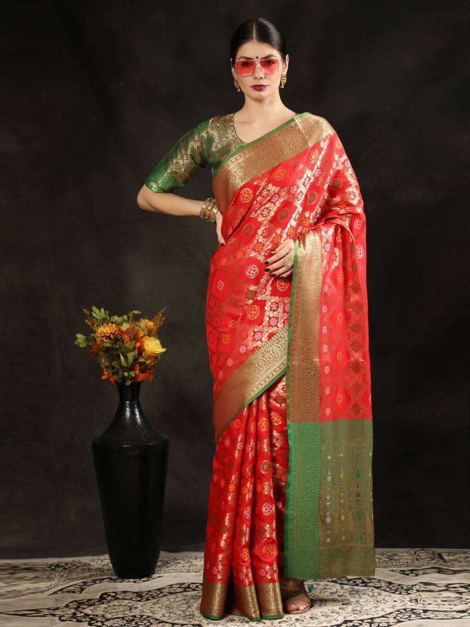 Soft Banarasi Silk Saree