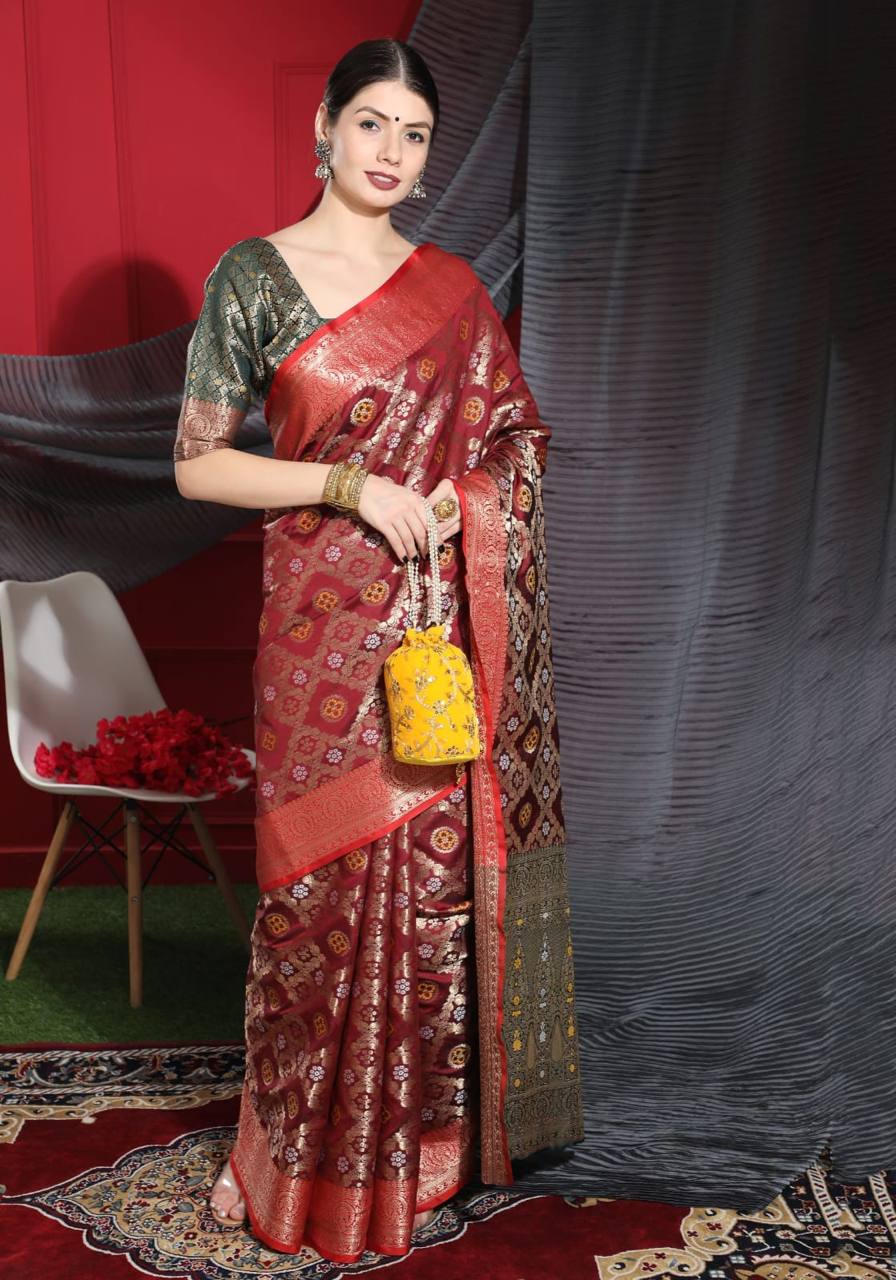 Soft Banarasi Silk Saree