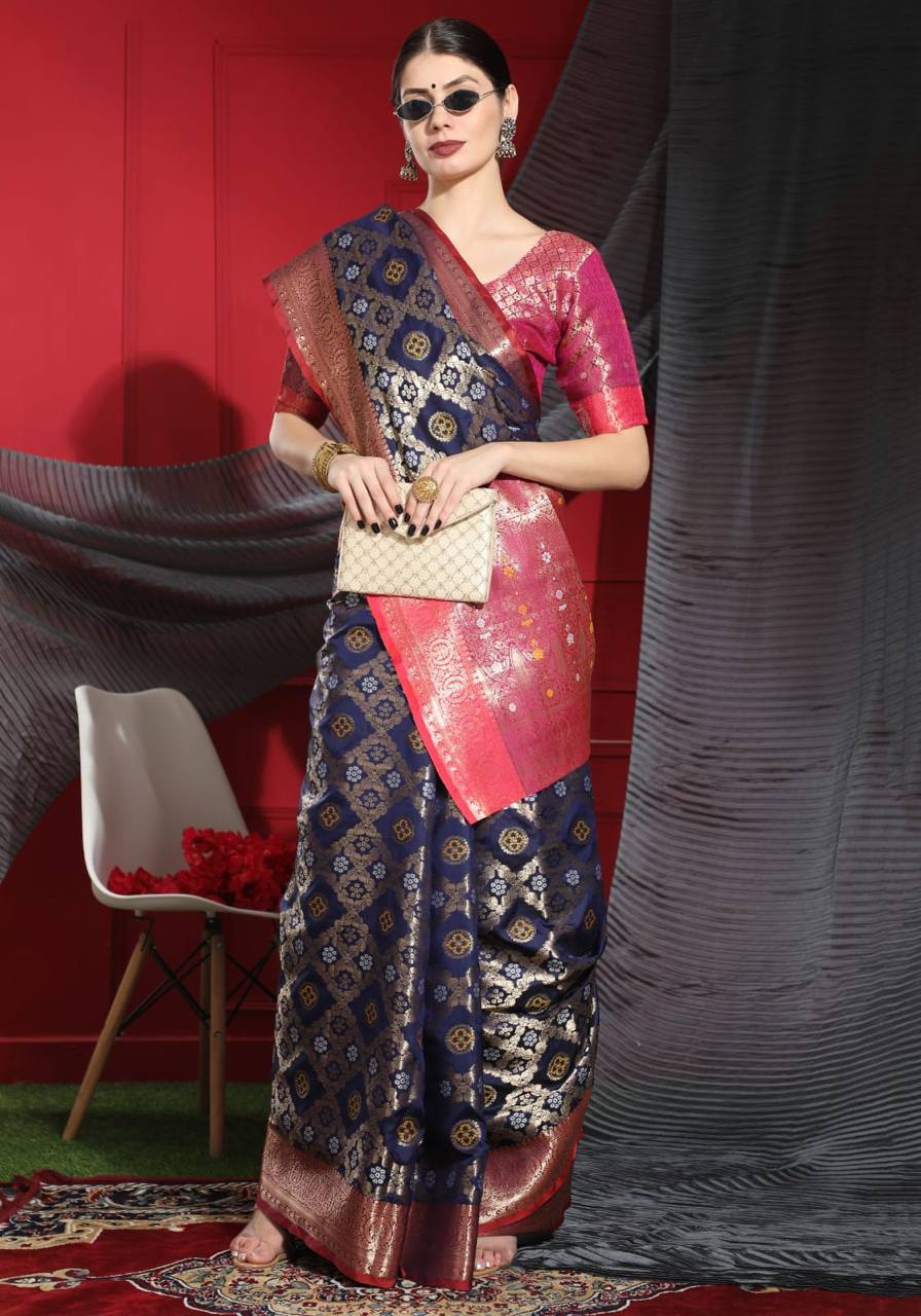 Soft Banarasi Silk Saree