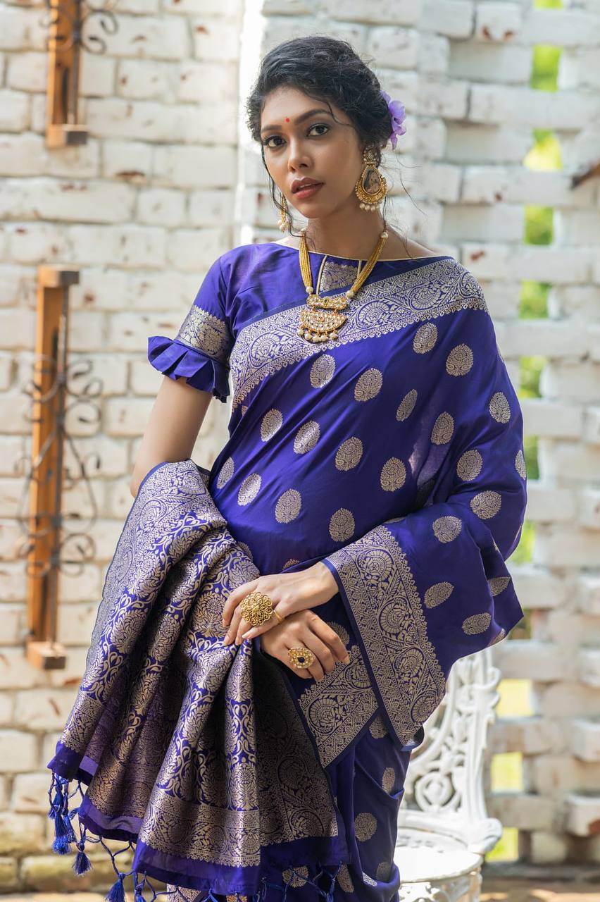 Soft Banarasi Katan Silk Saree