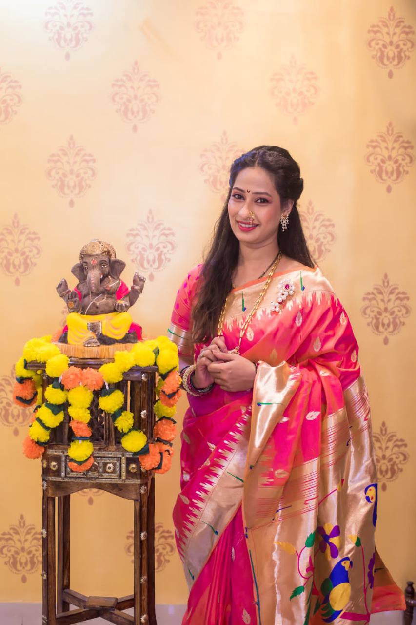 Banarasi Soft Silk Paithani Saree