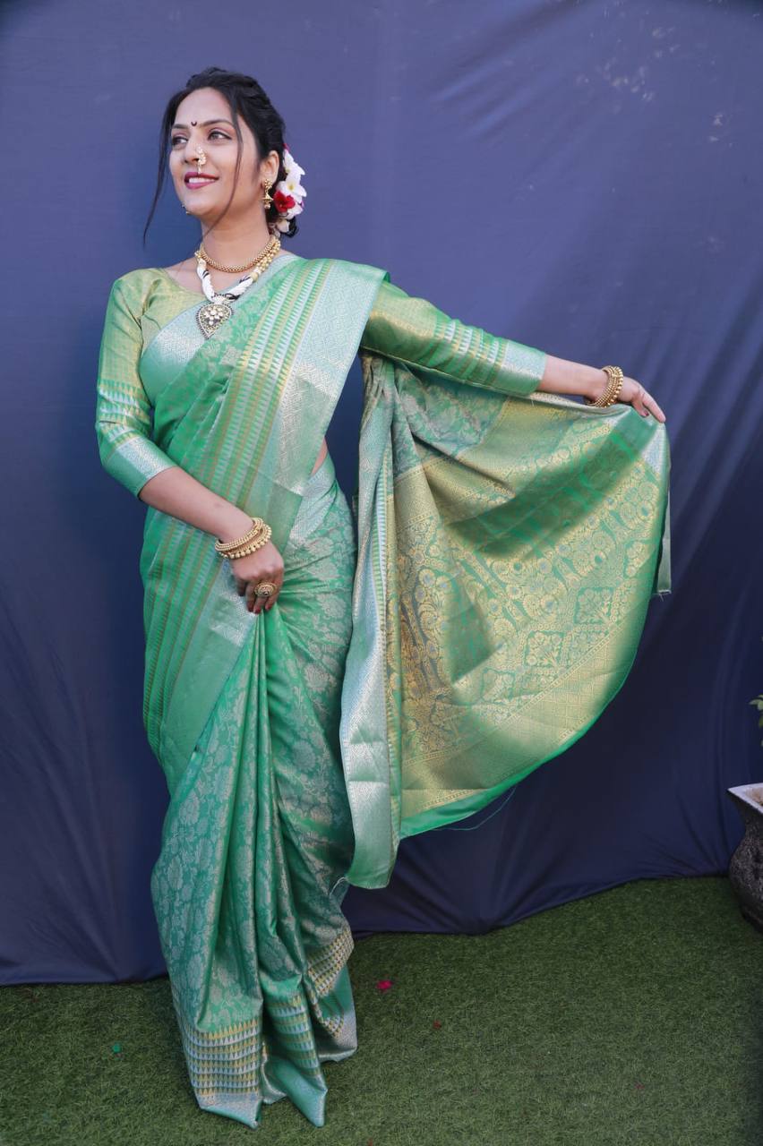 Kanchipuram Pure Silk Handloom Saree