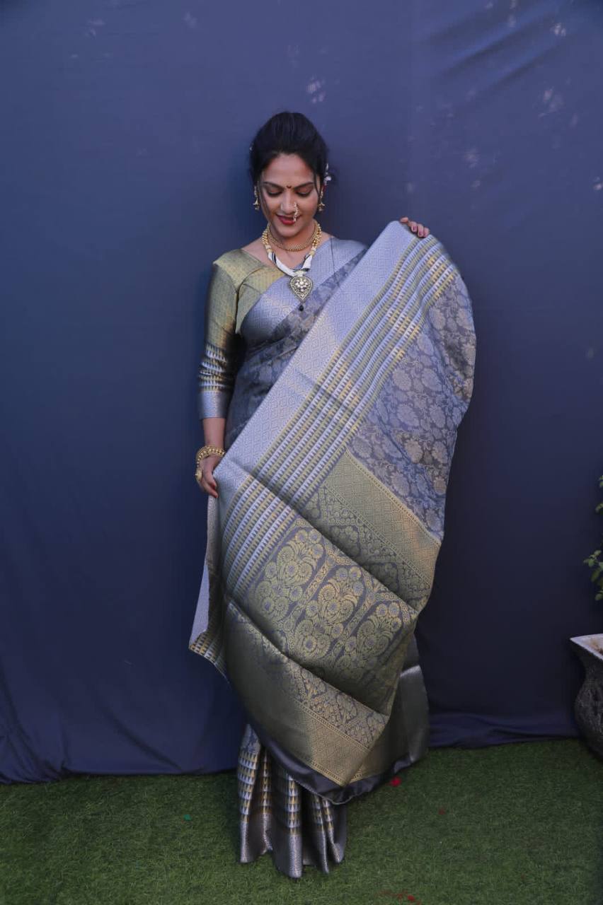 Kanchipuram Pure Silk Handloom Saree