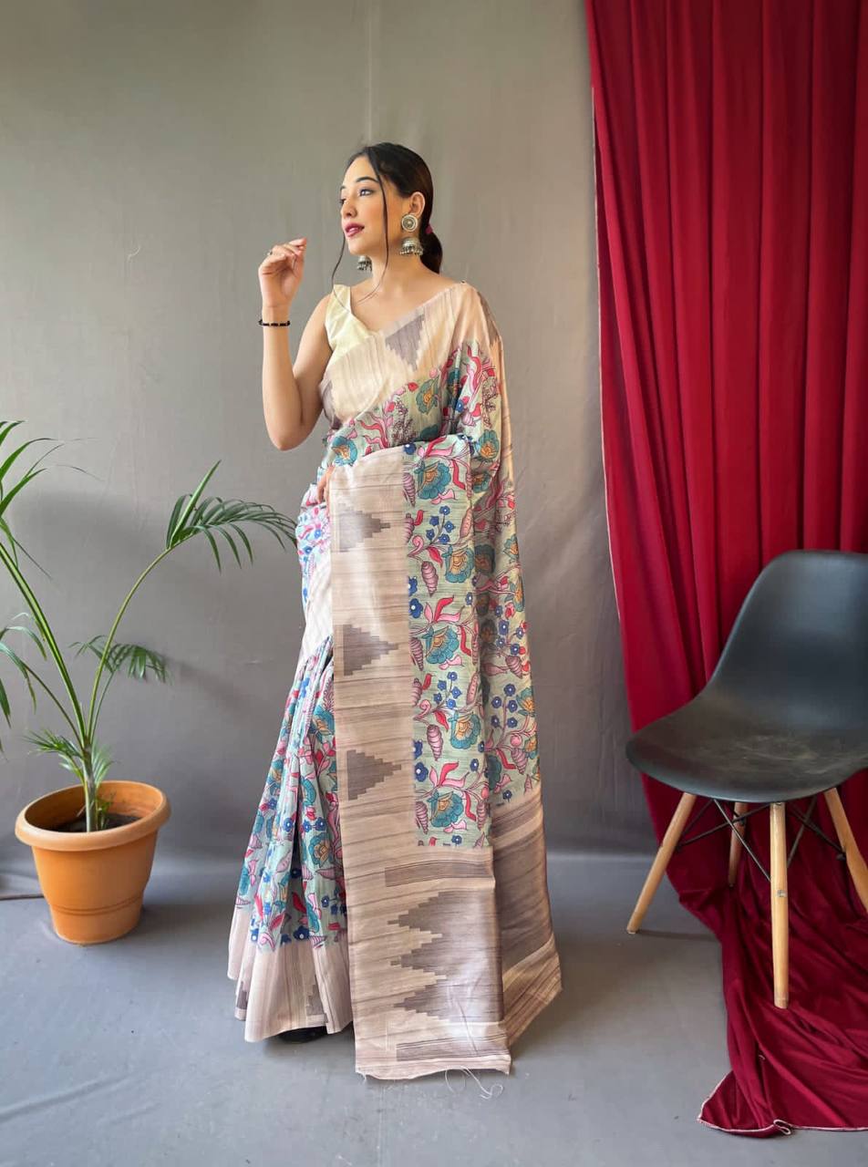 Tusser Sarees