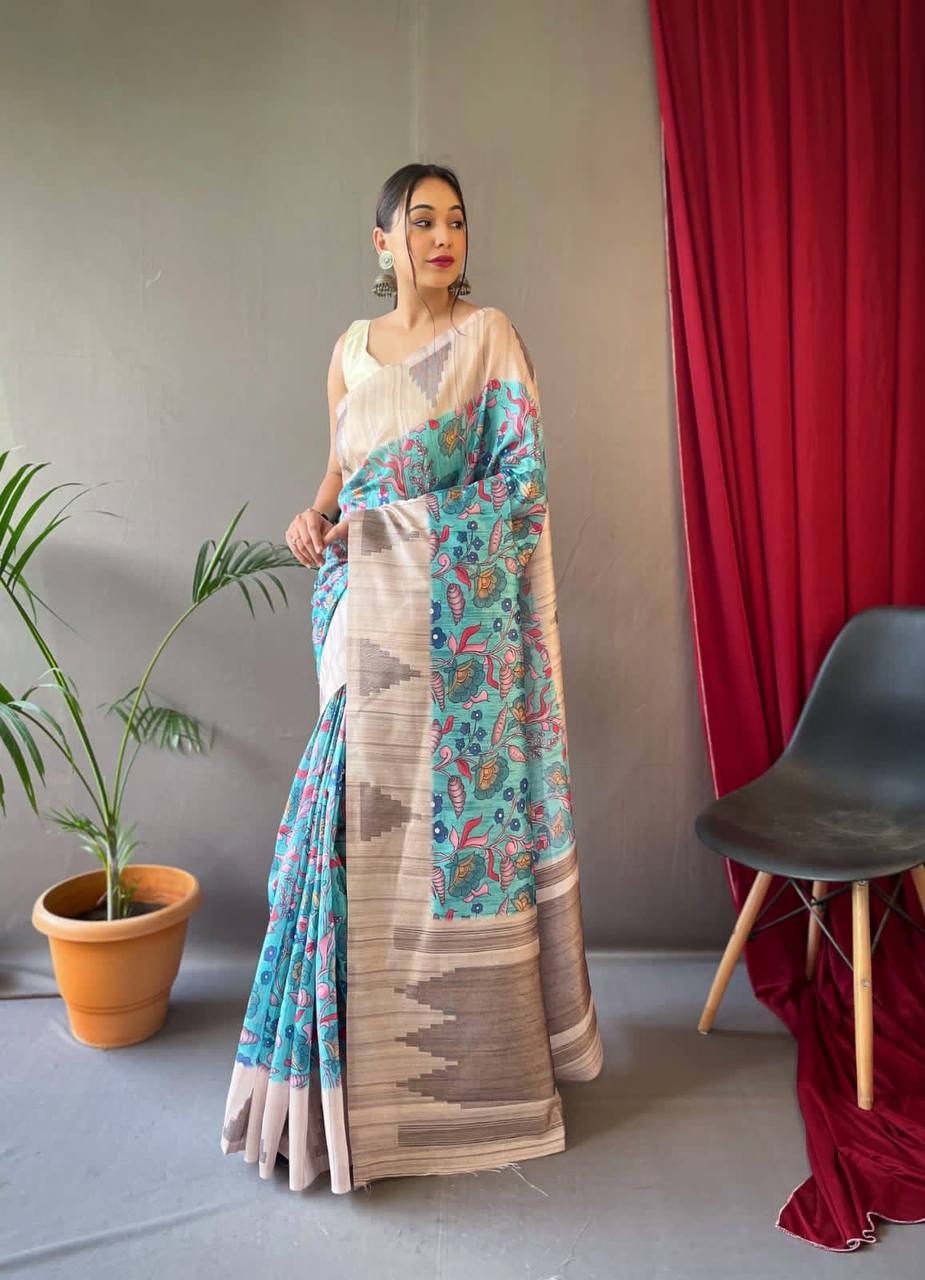 Tusser Sarees