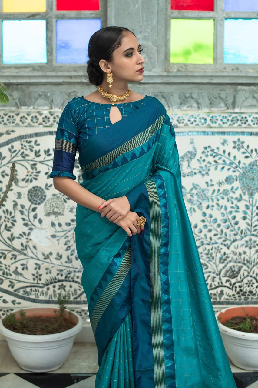 Soft Raw Silk Saree