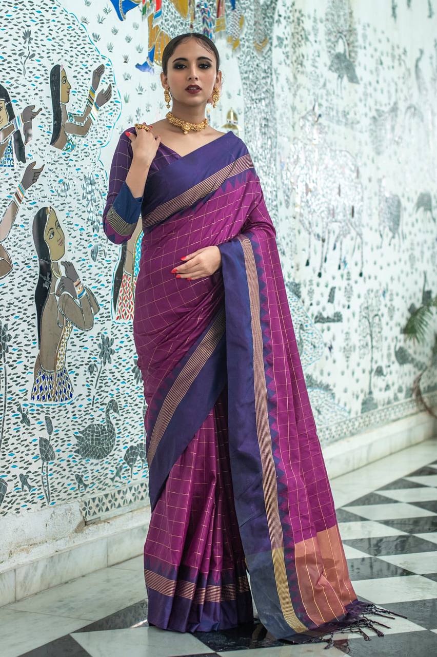 Soft Raw Silk Saree
