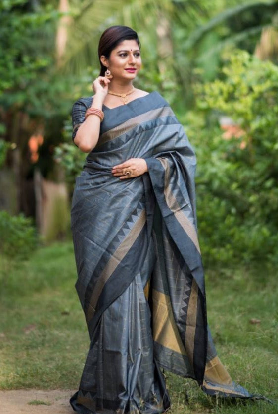 Soft Raw Silk Saree