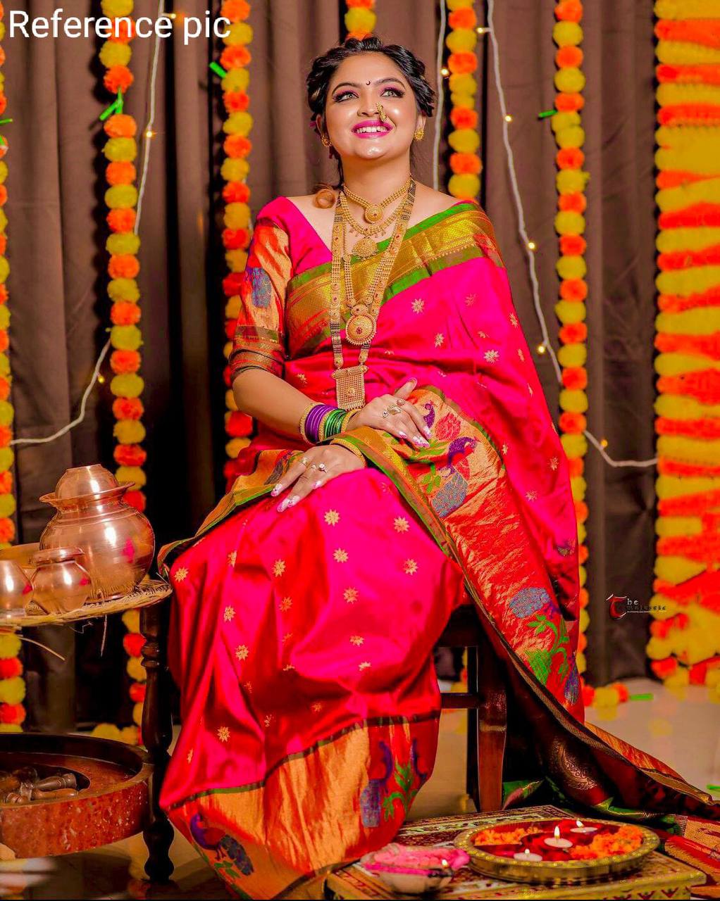 Paithani Pure Silk Handloom Saree