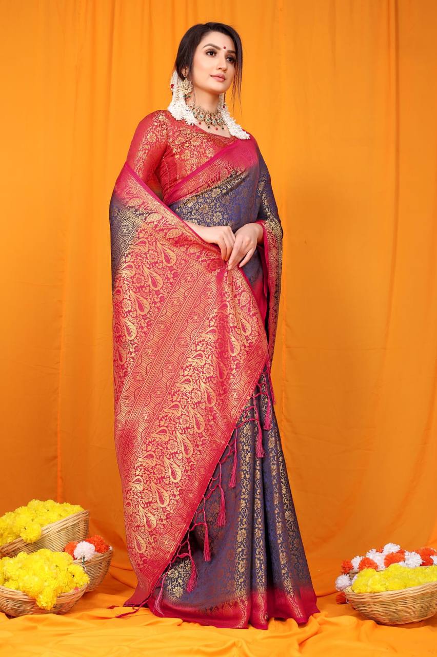 Pure Softly Silk Handloom Saree
