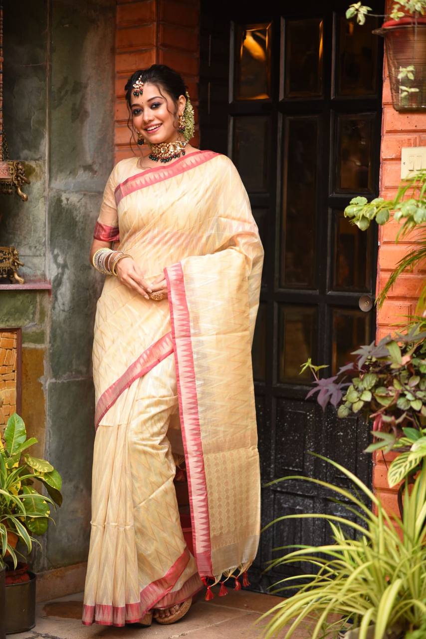Premium Cotton Silk Saree