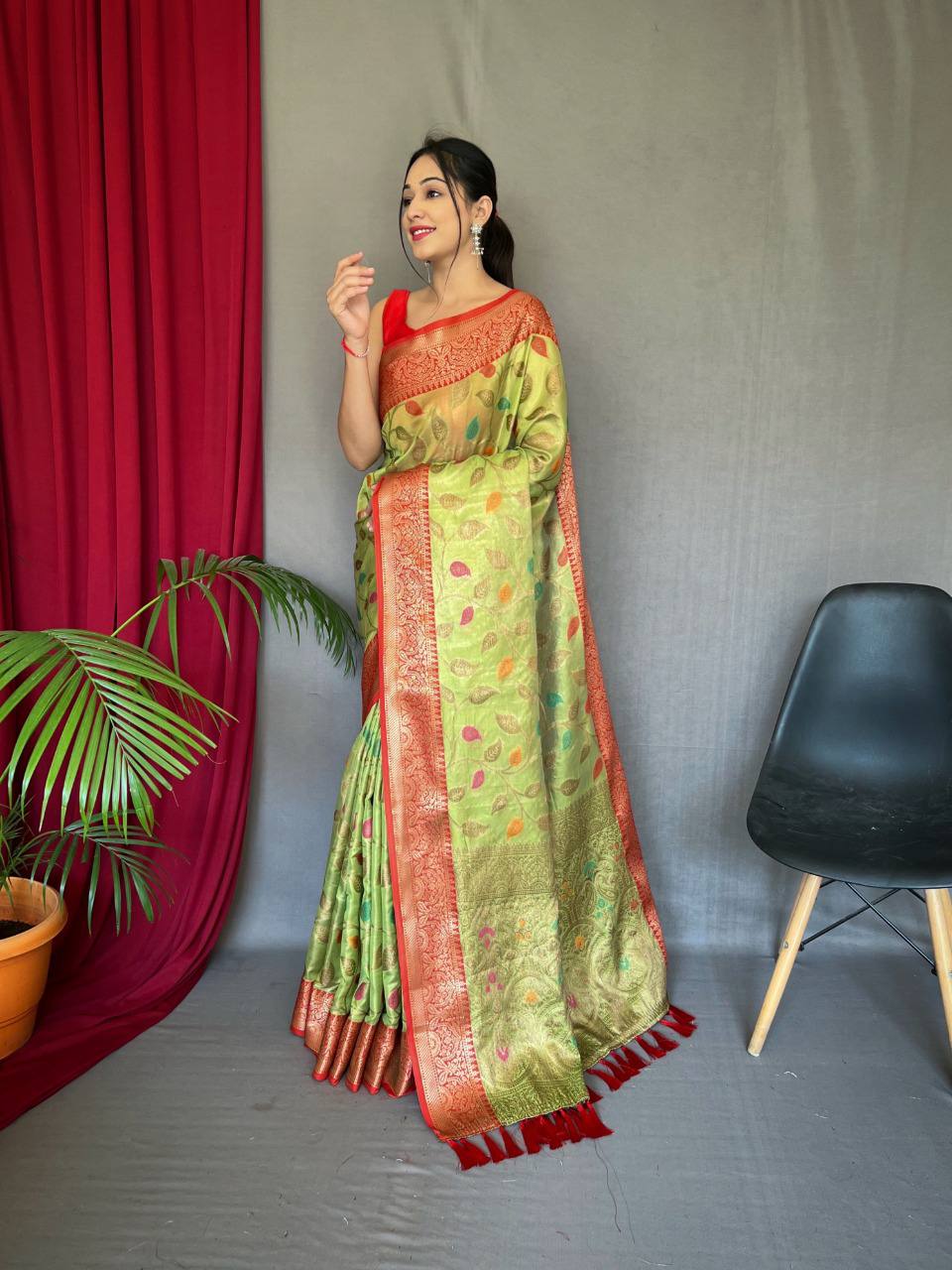 PURE TISSUE SILK SAREE