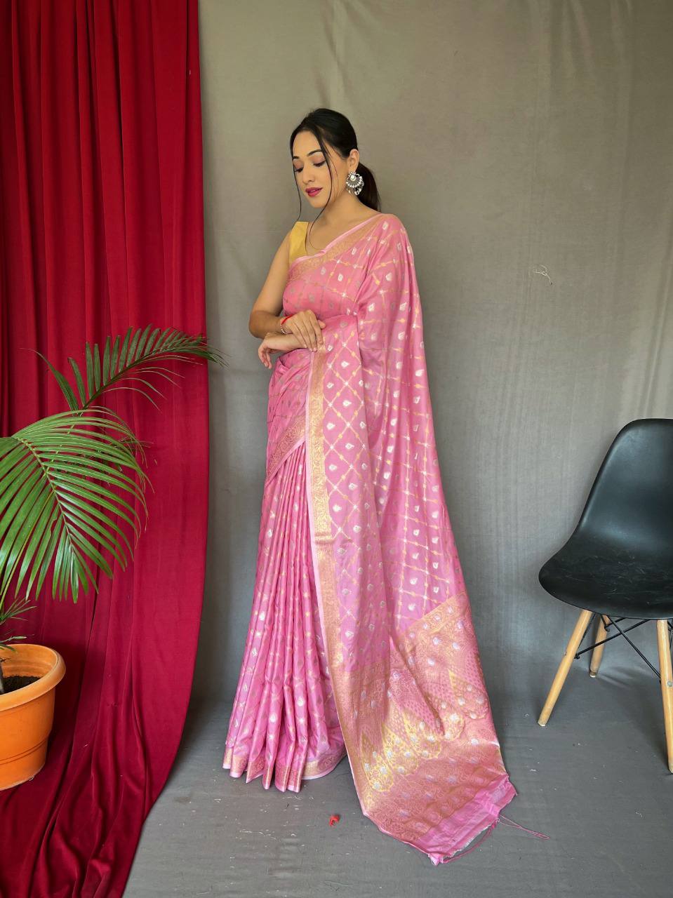 Pure Muslin Soft Silk Saree