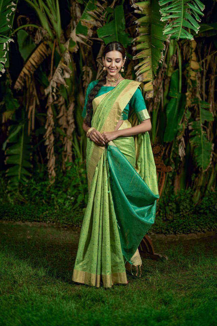 Premium Bhagalpuri Silk Saree