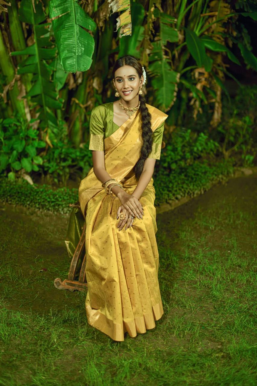 Premium Bhagalpuri Silk Saree