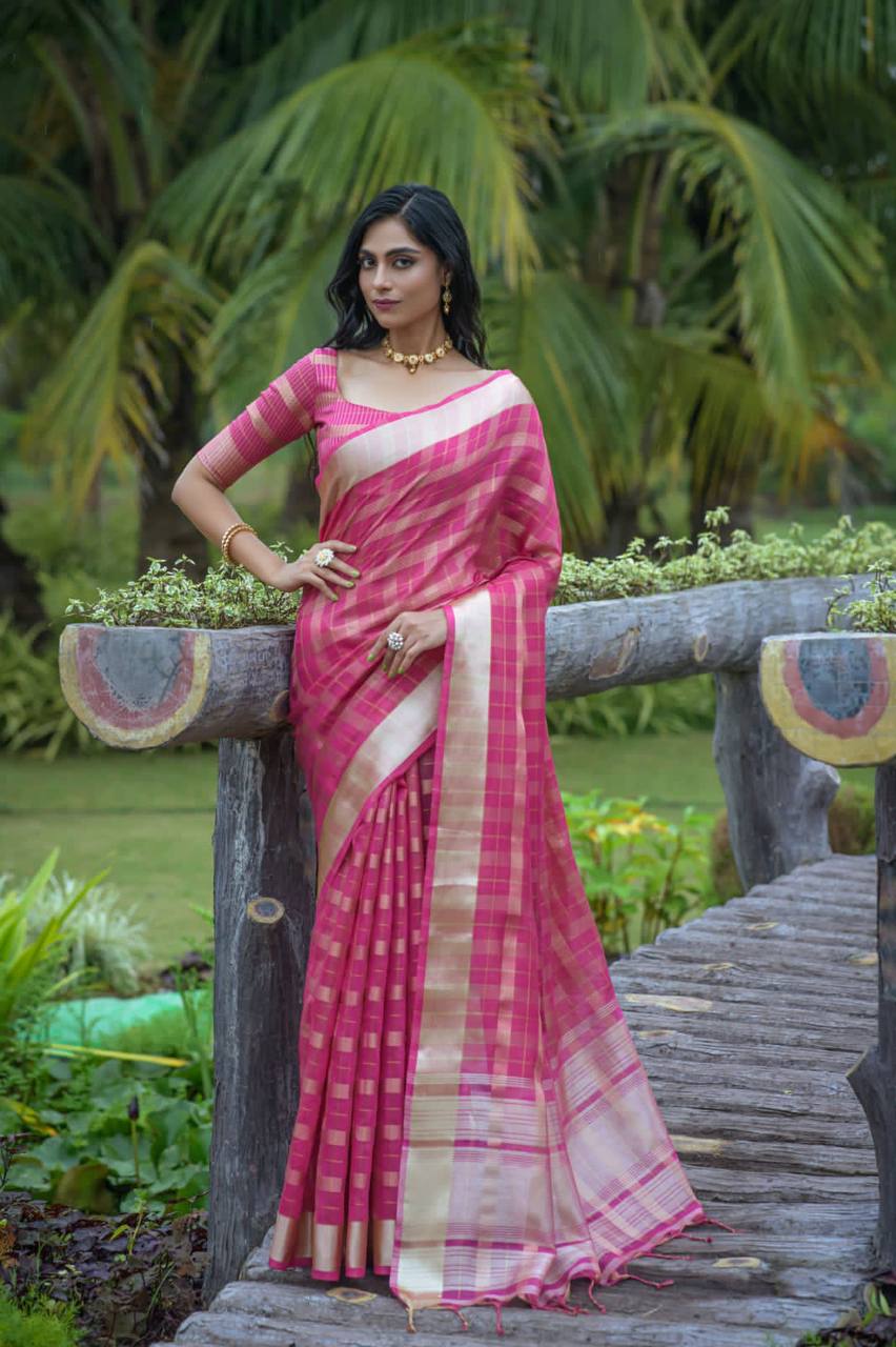 Soft Organza Silk Saree