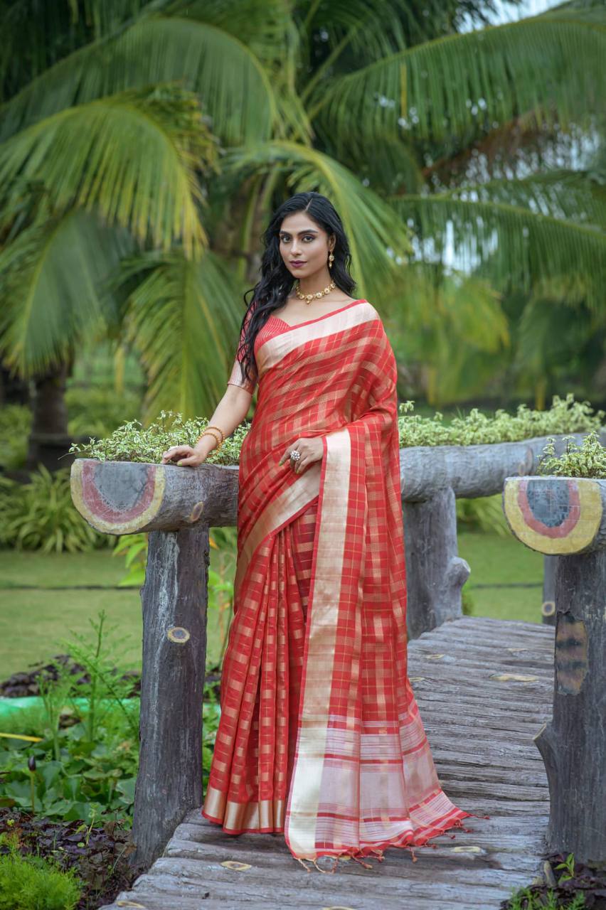 Soft Organza Silk Saree