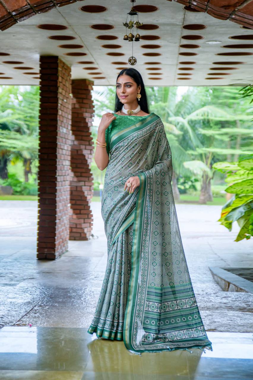 Tussar Silk Saree