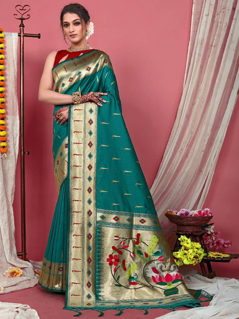 PURE PAITHANI SILK SAREE