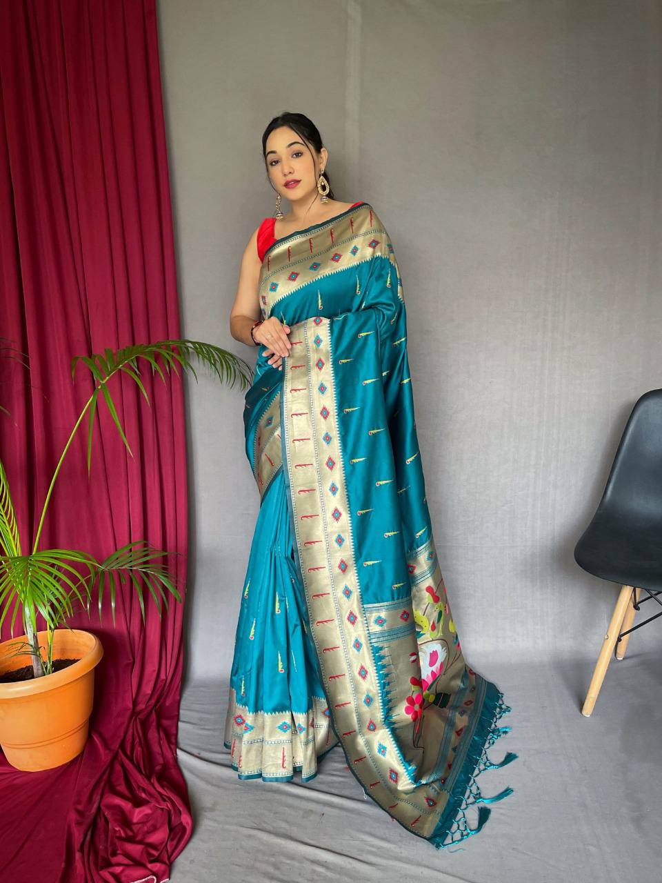 PURE PAITHANI SILK SAREE