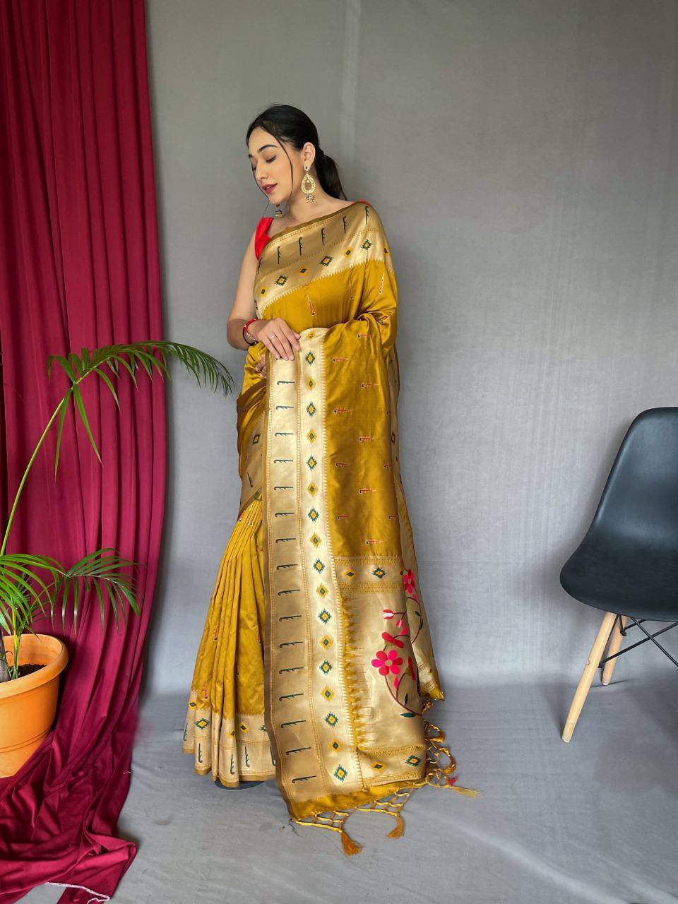 PURE PAITHANI SILK SAREE