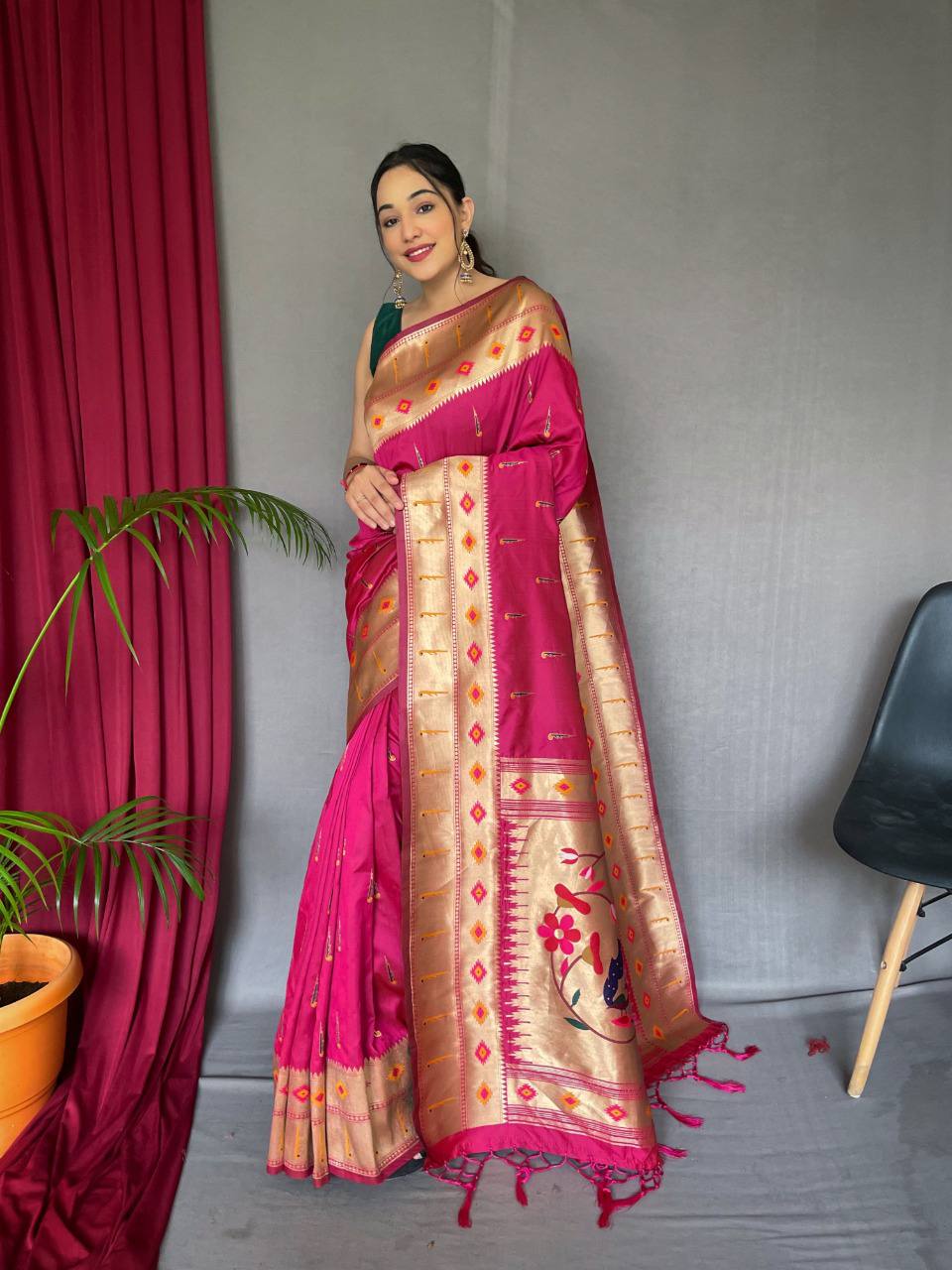 PURE PAITHANI SILK SAREE