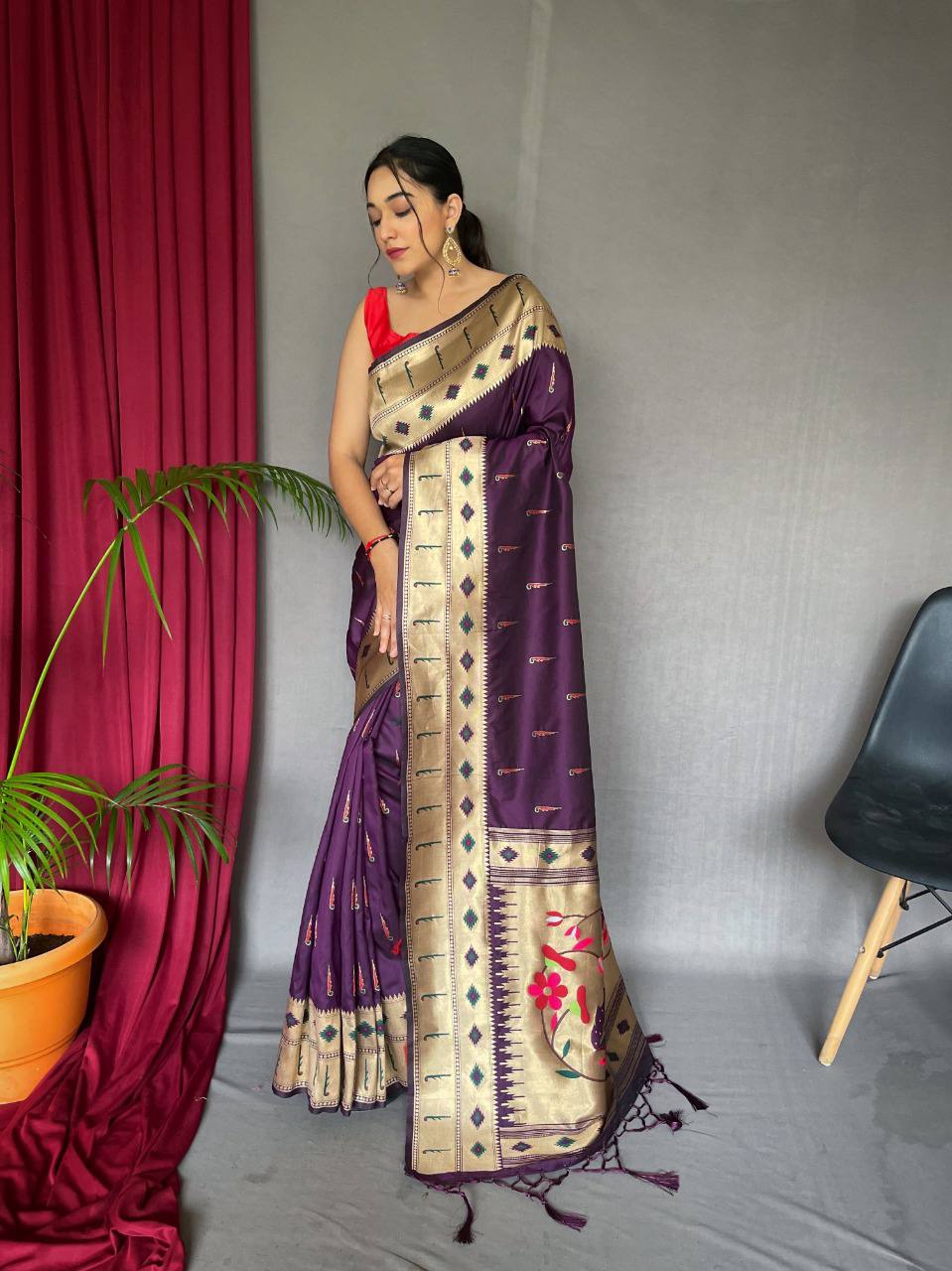 PURE PAITHANI SILK SAREE