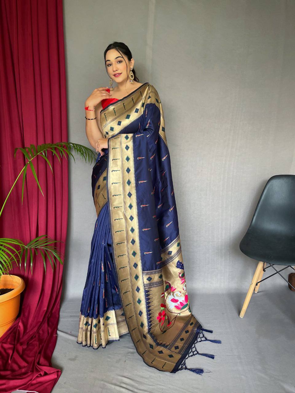 PURE PAITHANI SILK SAREE