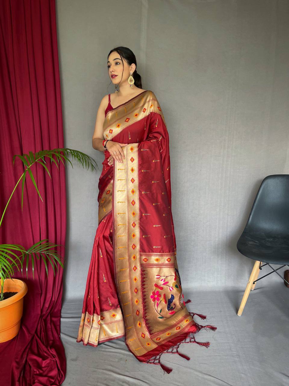 PURE PAITHANI SILK SAREE