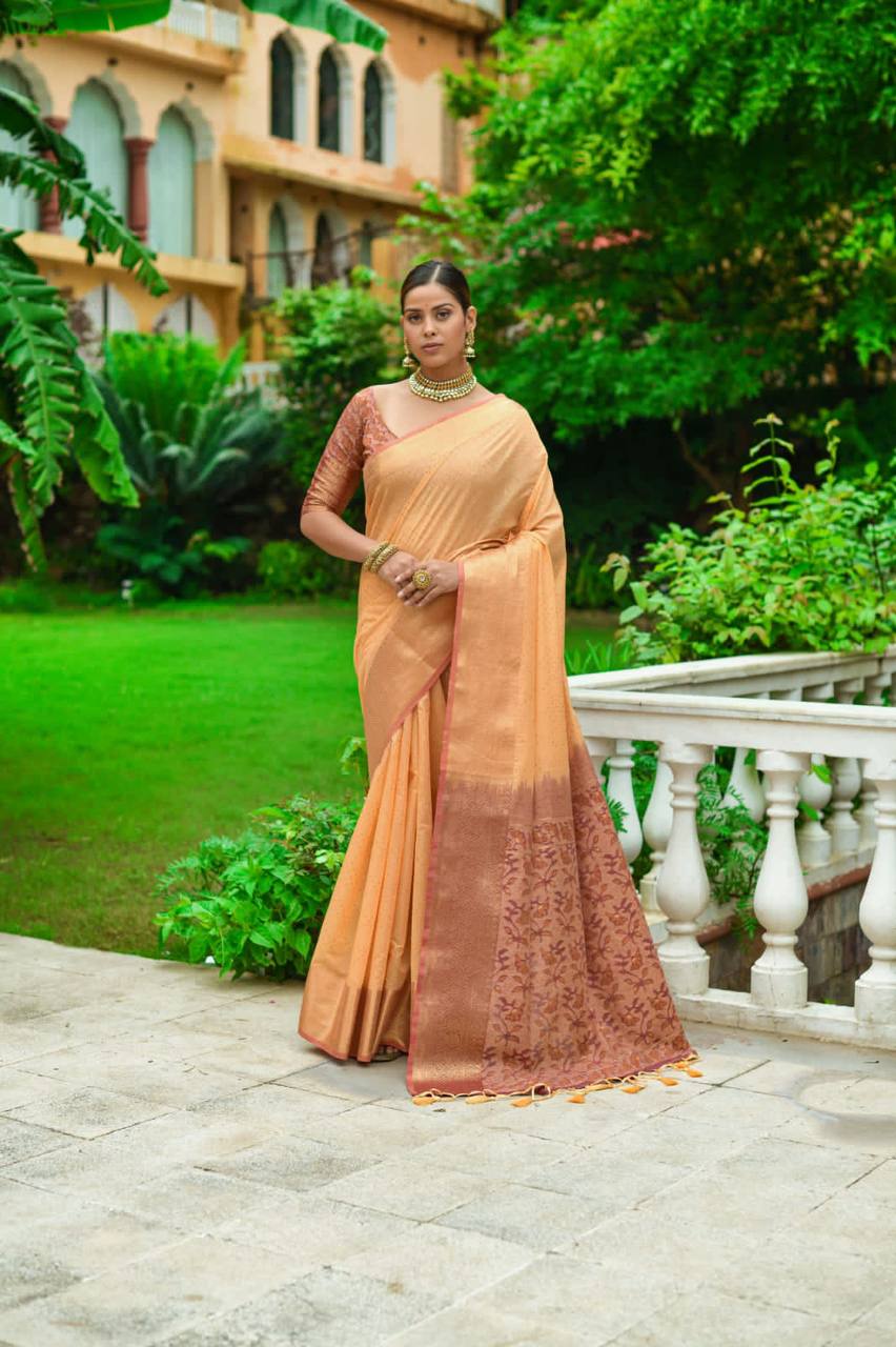 Premium Chanderi Silk Saree