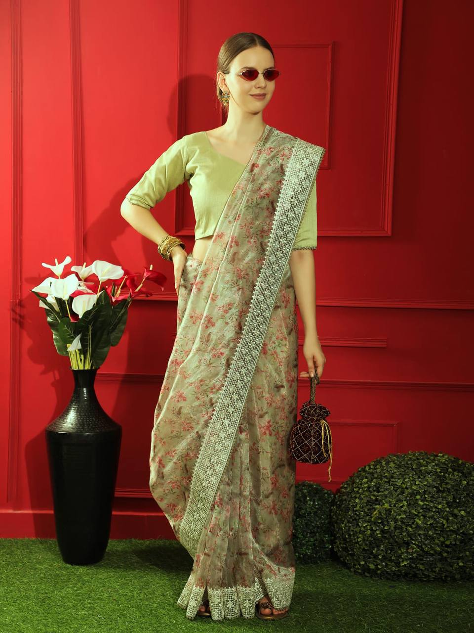 Soft Organza Silk Saree