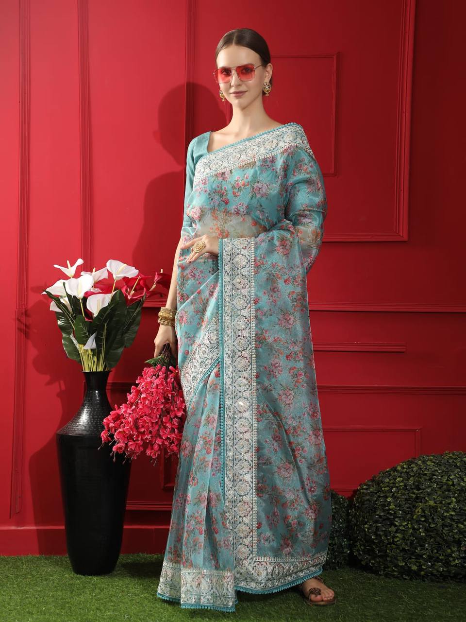 Soft Organza Silk Saree