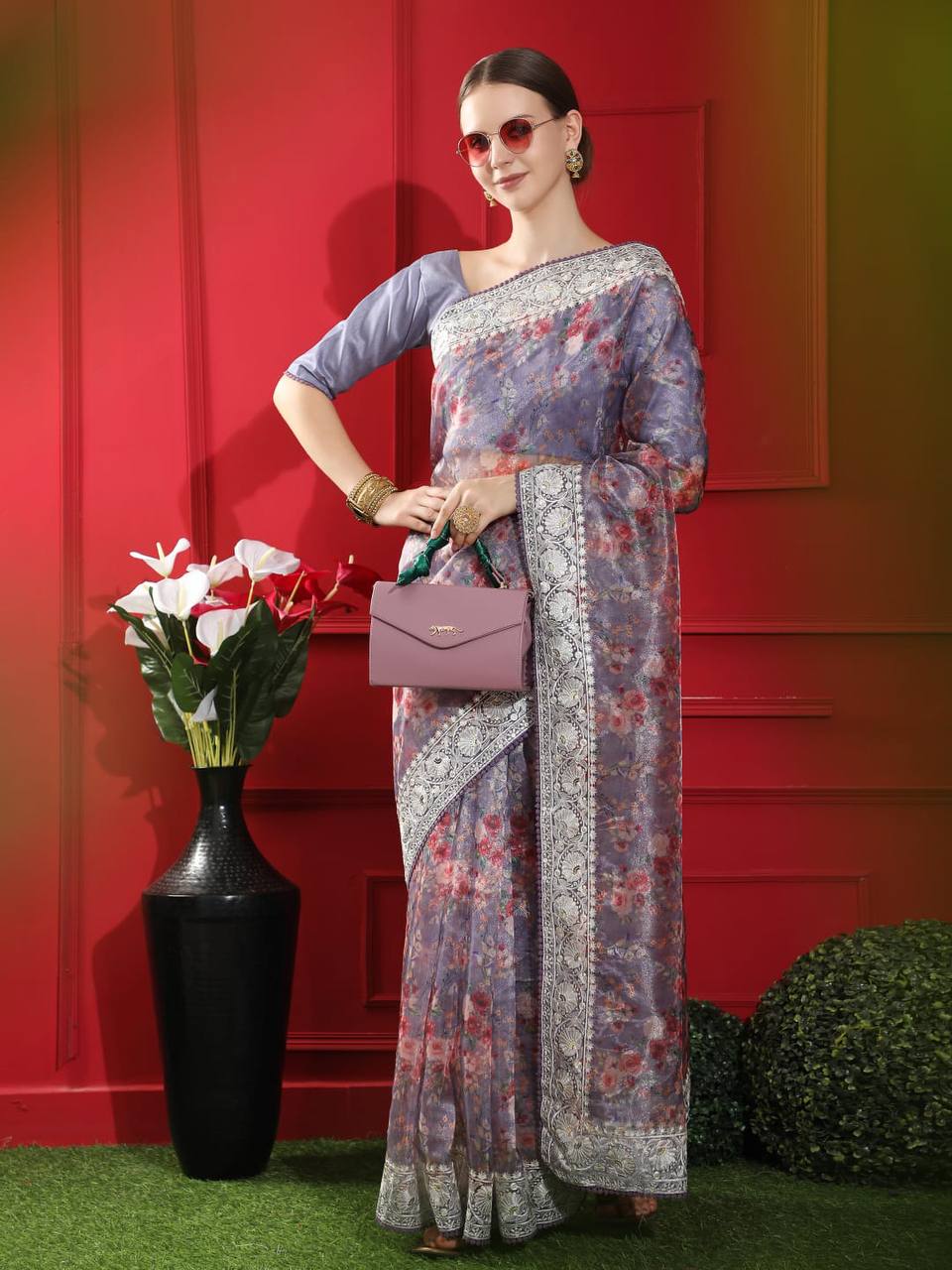 Soft Organza Silk Saree