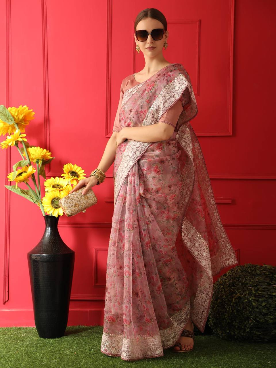 Soft Organza Silk Saree