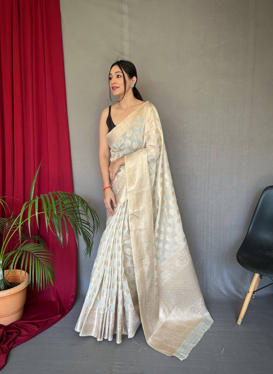 Pure Muslin Silk Saree