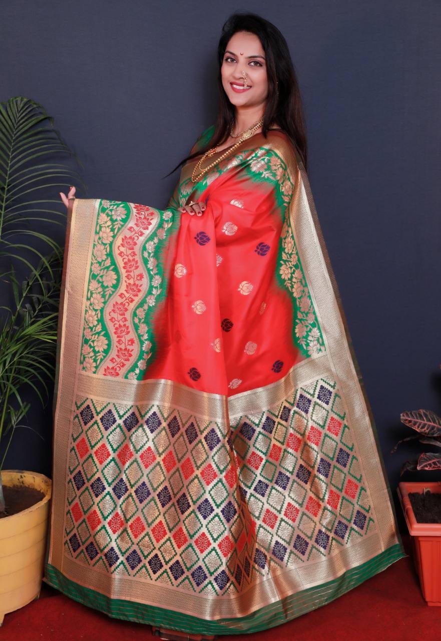 Pure Silk Handloom Saree