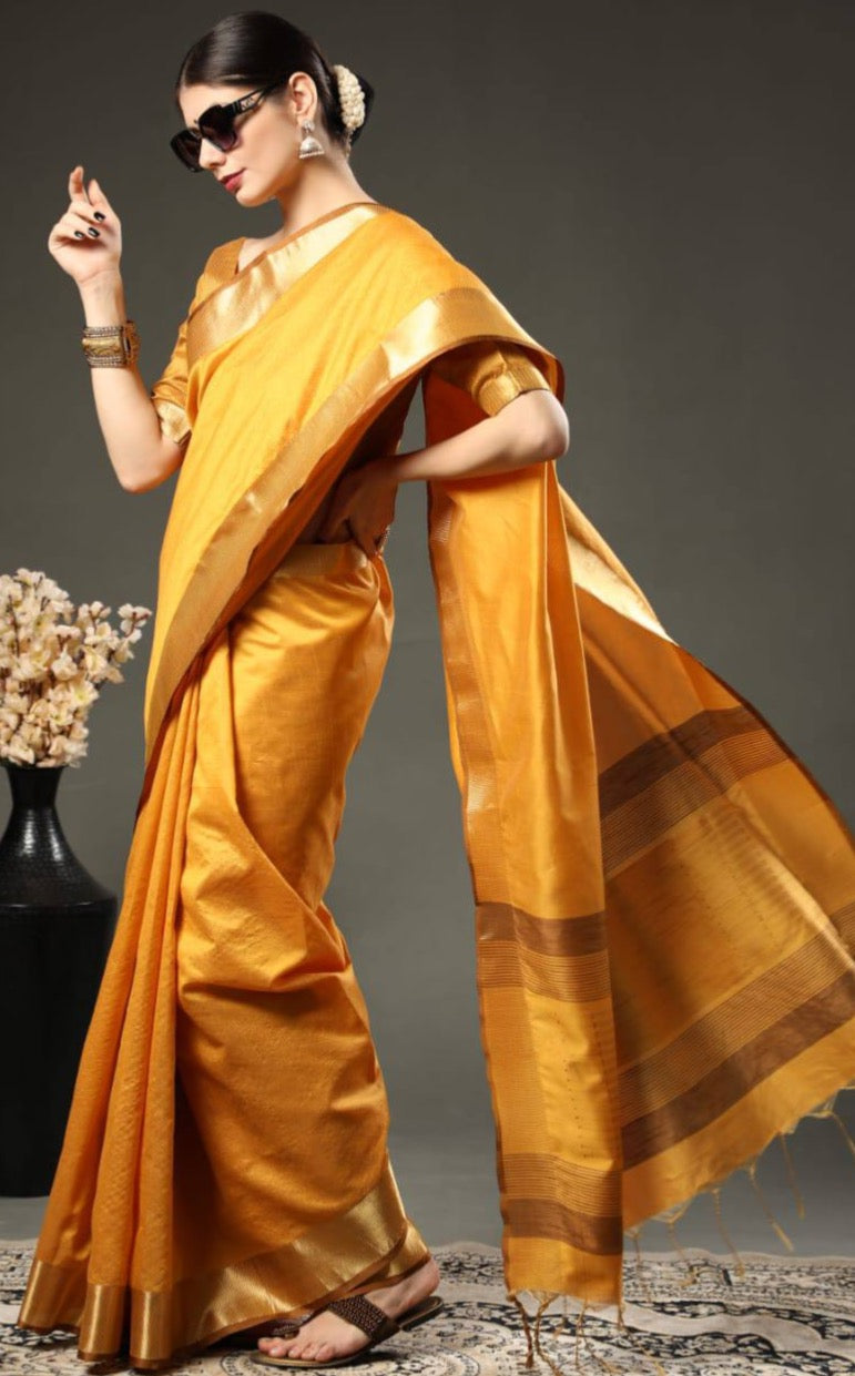 Aasam Silk Weaving Saree