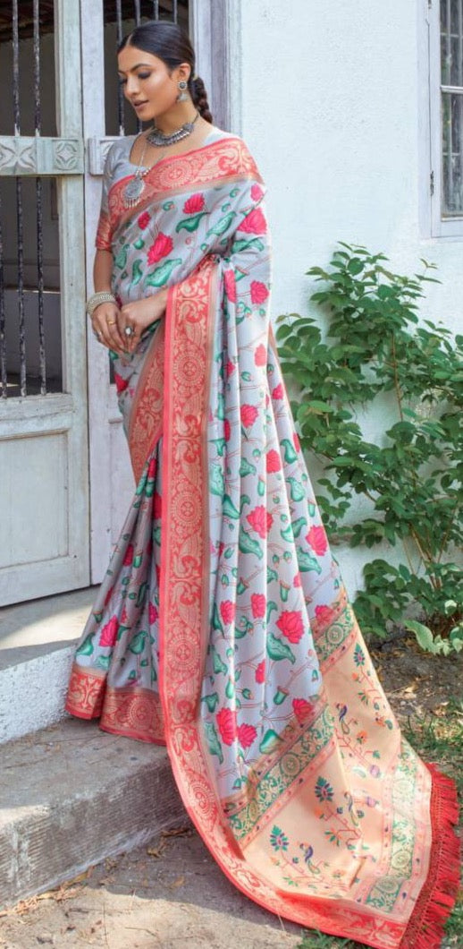 Soft Banarasi Silk Saree