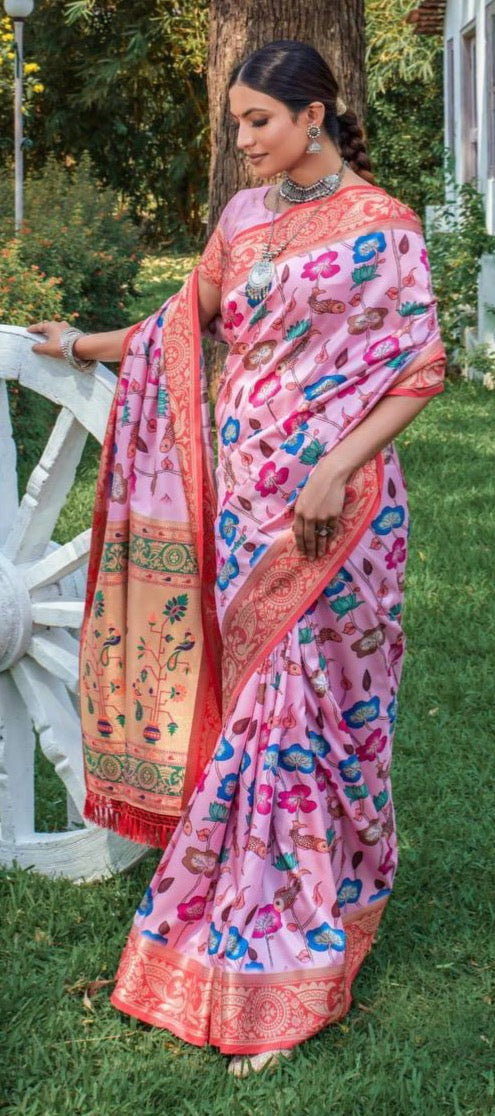 Soft Banarasi Silk Saree