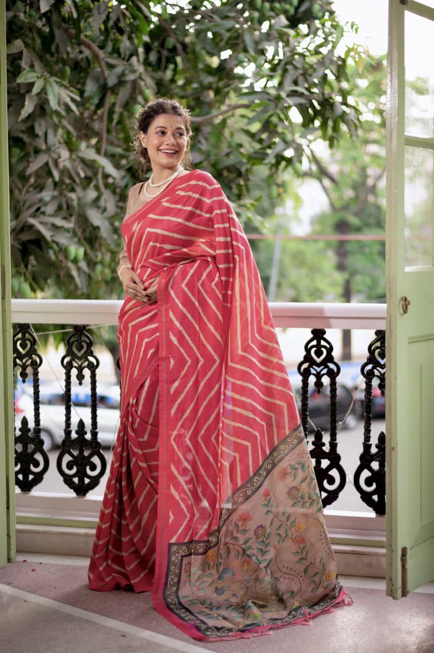 Tussar Silk Saree