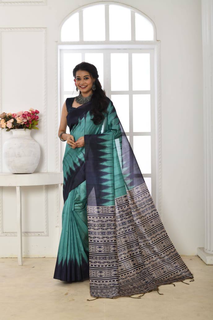 Soft Tussar Silk Saree