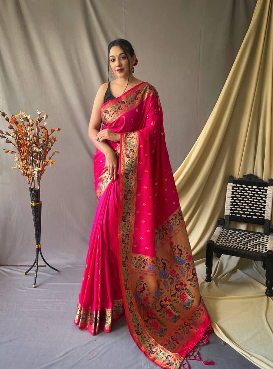 PURE PAITHANI SILK SAREE