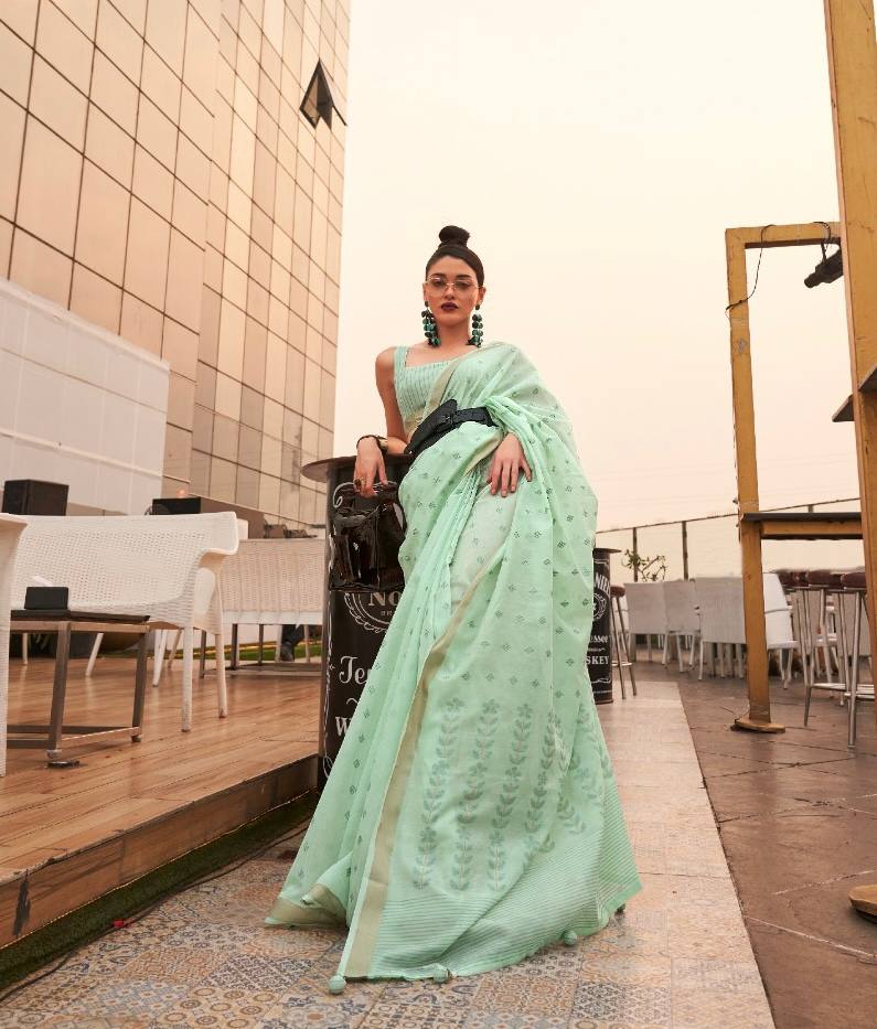HANDLOOM WEAVING SAREES