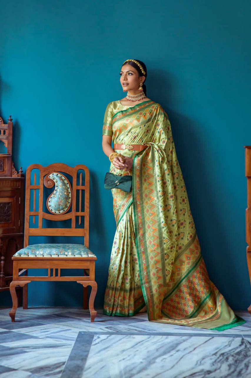 Banarasi Soft Silk Patola Saree