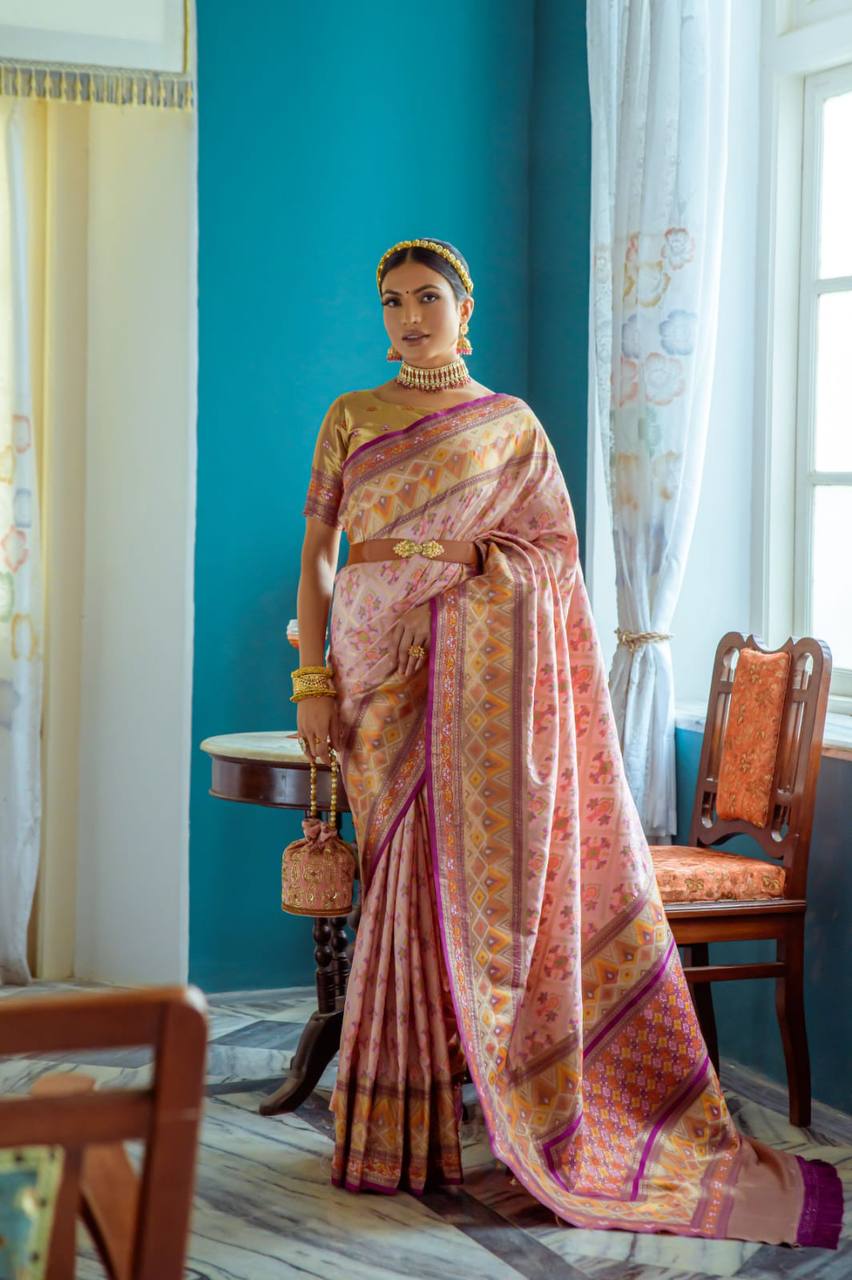 Banarasi Soft Silk Patola Saree